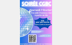 Soirée CGBC